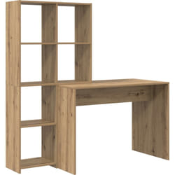 Vidaxl - Bureau chêne artisanal 138.5 x 55 x 143 cm Bois d'ingénierie