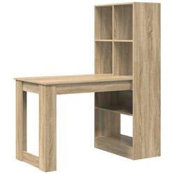 Bureau Chêne sonoma 122 x 67 x 145 cm Bois d'ingénierie vidaXL