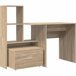Ce bureau élégant avec rangement s'adresse à ceux qui ont un goût moderne, alliant fonctionnalité et style. Son design simpli ...