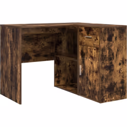 Ce bureau d'angle est à la fois chic et pratique avec plein d'options de rangement, parfait pour n'importe quel bureau à la m ...
