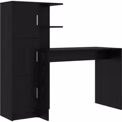 Ce bureau mixe pratique et style avec son design chic, offrant un espace de travail spacieux parfait pour écrire, étudier ou  ...