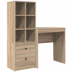 Ce bureau de rangement en bois d'ingénierie est une super solution moderne pour tes besoins de bureau. Avec son look stylé et ...