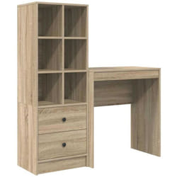 Bureau avec rangement 2 pcs Chêne Sonoma 70 x 40 x 76 cm vidaXL