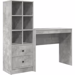 Ce bureau vidaXL avec rangement apporte un style moderne à ton espace de travail ou à ton bureau à domicile. Fabriqué en bois ...