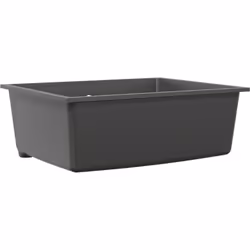 Cet évier de cuisine est le combo parfait pratique et stylé, fait pour les cuisines modernes. Sa forme rectangulaire et son l ...