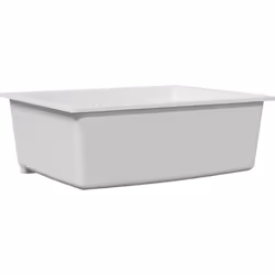 Cet évier de cuisine allie parfaitement fonctionnalité et style, parfait pour les cuisines modernes. Sa forme rectangulaire e ...