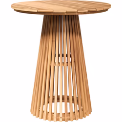 Cette table de jardin combine style et fonctionnalité, super pour les repas en extérieur. Son design rond et son plateau liss ...