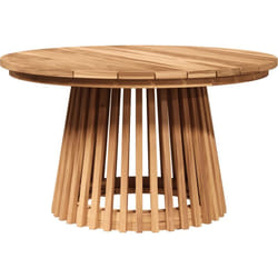 Vidaxl - Table de Café de Jardin Ø70x40 cm en Bois Massif Teck