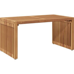 Vidaxl - Table d'appoint de jardin 70x37.5x35.5 cm Bois massif Teck