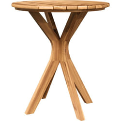 Vidaxl - Table de Bistrot de Jardin Ø70x75 cm en Bois Massif de Teck
