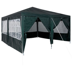 Vidaxl - Tente de fête avec 8 parois vertes 4x4 m pe