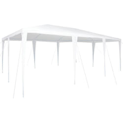 Vidaxl - Tente de fête Blanche 6x4 m pe