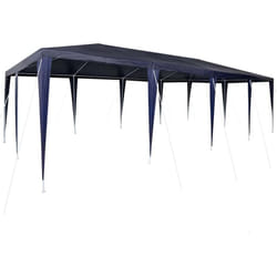Tente de fête Bleu et Blanc 800 x 400 x 266 cm vidaXL