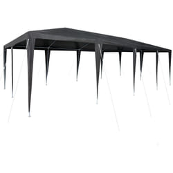 Vidaxl - Tente de fête anthracite 8x4 m pe
