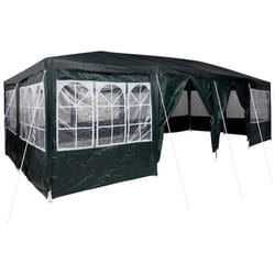 Vidaxl - Tente De Fête Vert, Blanc 800 X 400 X 266 Cm Polyester, Acier