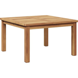 Table basse Marron 60 x 60 x 36 cm Bois de teck massif Vidaxl