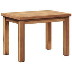 Table basse Marron 50 x 35 x 36 cm Bois de teck solide Vidaxl