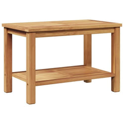 Table basse Marron 70 x 40 x 45 cm Bois de teck solide Vidaxl