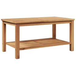 Table basse Marron 90 x 50 x 45 cm Bois de teck solide vidaXL