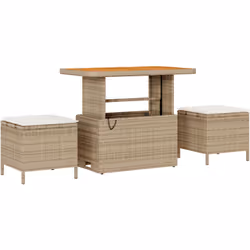 Cet ensemble de salle à manger de jardin fait passer les espaces extérieurs au niveau supérieur, avec un style moderne et des ...