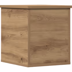 Ce coffre de rangement en chêne Artisan est un super ajout à votre espace, alliant style moderne et fonctionnalité. Sa concep ...