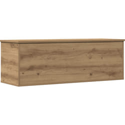 Vidaxl - Boîte de rangement en chêne fait main 102x35x35 cm en bois aggloméré