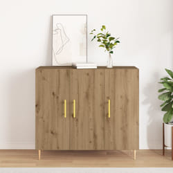 Vidaxl - Buffet Artisan Chêne 90x34x80 cm Bois d'ingénierie