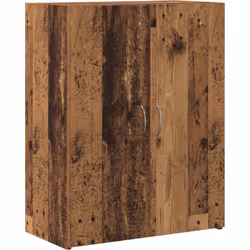 Ce cabinet de bureau allie fonctionnalité et charme rustique, parfait pour ceux qui veulent organiser leur espace. Avec sa fi ...