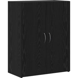 Armoire de bureau - Chêne noir, 60 x 32 x 77,5 cm, en bois d'ingénierie Vidaxl