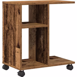 Cette table d'appoint rustique donne vraiment du style à n'importe quel salon, parfaite pour soutenir des boissons, des lampe ...
