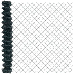 vidaXL Clôture Vert 10 x 1.5 m Acier galvanisé