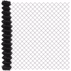 vidaXL Clôture Gris 10 x 1.5 m Métal