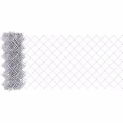 La clôture en maillon de chaîne en acier offre une solution de barrière robuste parfaite pour les espaces extérieurs tels que ...