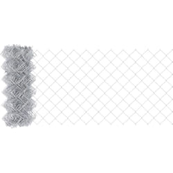 Vidaxl - Clôture Argent 10 x 0.4 m Acier galvanisé