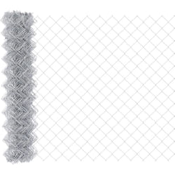 Clôture Argent 25 x 1,2 m Acier galvanisé Vidaxl