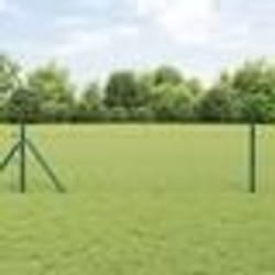 vidaXL Clôture hexagonale Vert 1000 x 80 x 0.1 cm