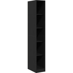 Armoire en chêne noir - 30 x 50 x 200 cm, faite en bois technique. Vidaxl