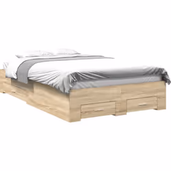 Ce cadre de lit est parfait pour ceux qui veulent un look moderne et pratique. Avec plein d’options de rangement, il combine  ...