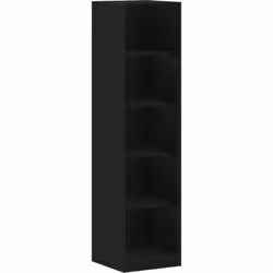 Cette Étagère de Rangement en Chêne Noir Minimaliste est un meuble pratique créé pour embellir votre intérieur tout en offran ...