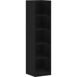 Vidaxl - Armoire Noire Chêne 50x50x200 cm en Bois d'ingénierie