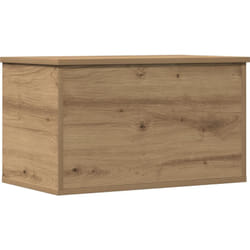 Vidaxl - Coffre de rangement avec couvercle Chêne artisanal 60x35x35 cm Bois panelisé