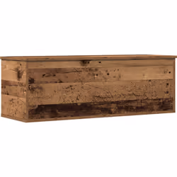 Ce coffre en bois marron rustique est à la fois pratique et décoratif pour n'importe quelle maison. Son style rustique apport ...