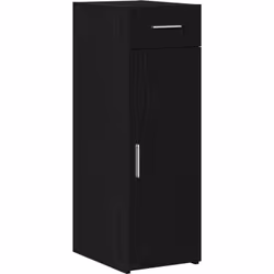 Le buffet moderne en chêne noir combine style et praticité, ce qui en fait un choix top pour les salles à manger et les salon ...