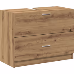 Ce Cabinet de Rangement de Salle de Bain Moderne en Marron associe élégance et praticité, c'est un must-have pour toute salle ...