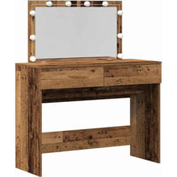 Coiffeuse Bois Ancien 100 X 40 X 120 Cm Bois D'Ingénierie Vidaxl