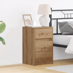 Découvre la Table de chevet vidaXL, faite pour allier style et praticité dans ta chambre. Avec une belle finition en chêne ar ...