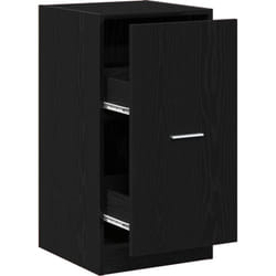 Armoire de pharmacie Chêne noir 40x41x77,5 cm Bois d'ingénierie Vidaxl