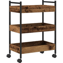 Vidaxl - Chariot de cuisine En bois ancien 50x30x70 cm Bois d'ingénierie