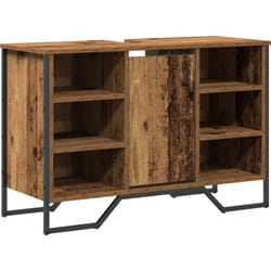 Vidaxl - Meuble lavabo Bois ancien 91x35x60 cm en bois d'ingénierie
