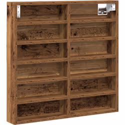 Cette étagère murale rustique est le combo parfait entre fonction et style pour n'importe quel salon ou bureau. Faite en bois ...